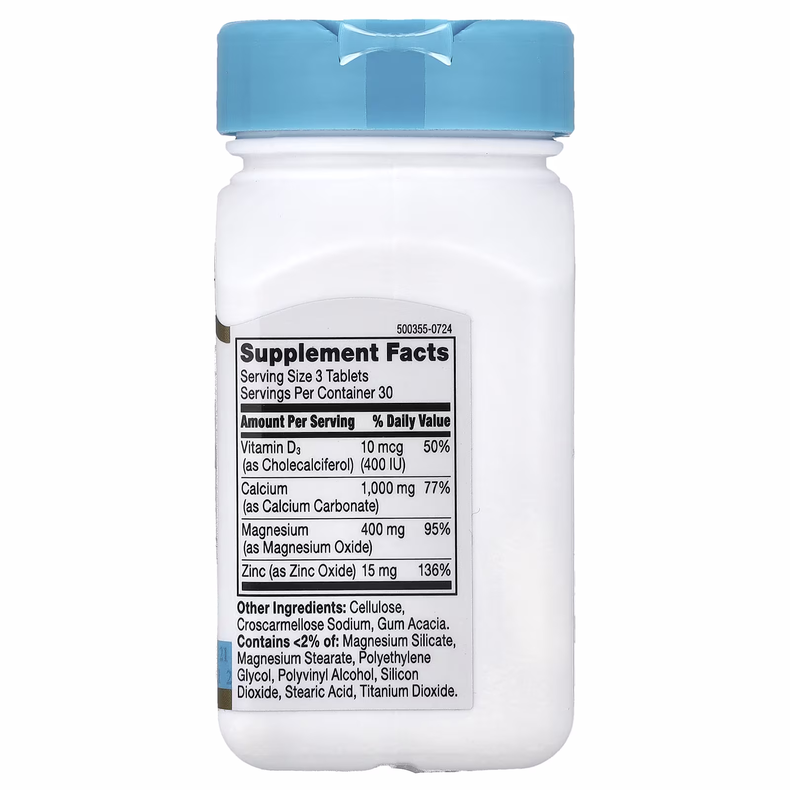 Calcium Magnésium Zinc + D3
