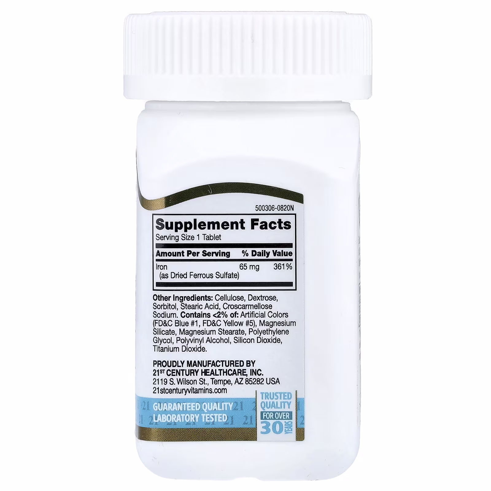 Iron, 65 Mg