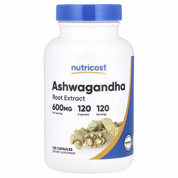 Ashwagandha Root Extract, 600 Mg