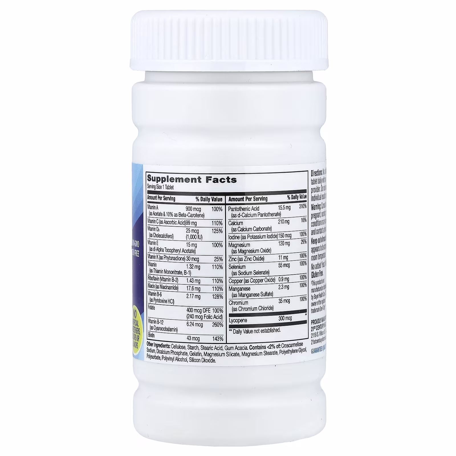 One Daily, Mens Health, 100 Tablets