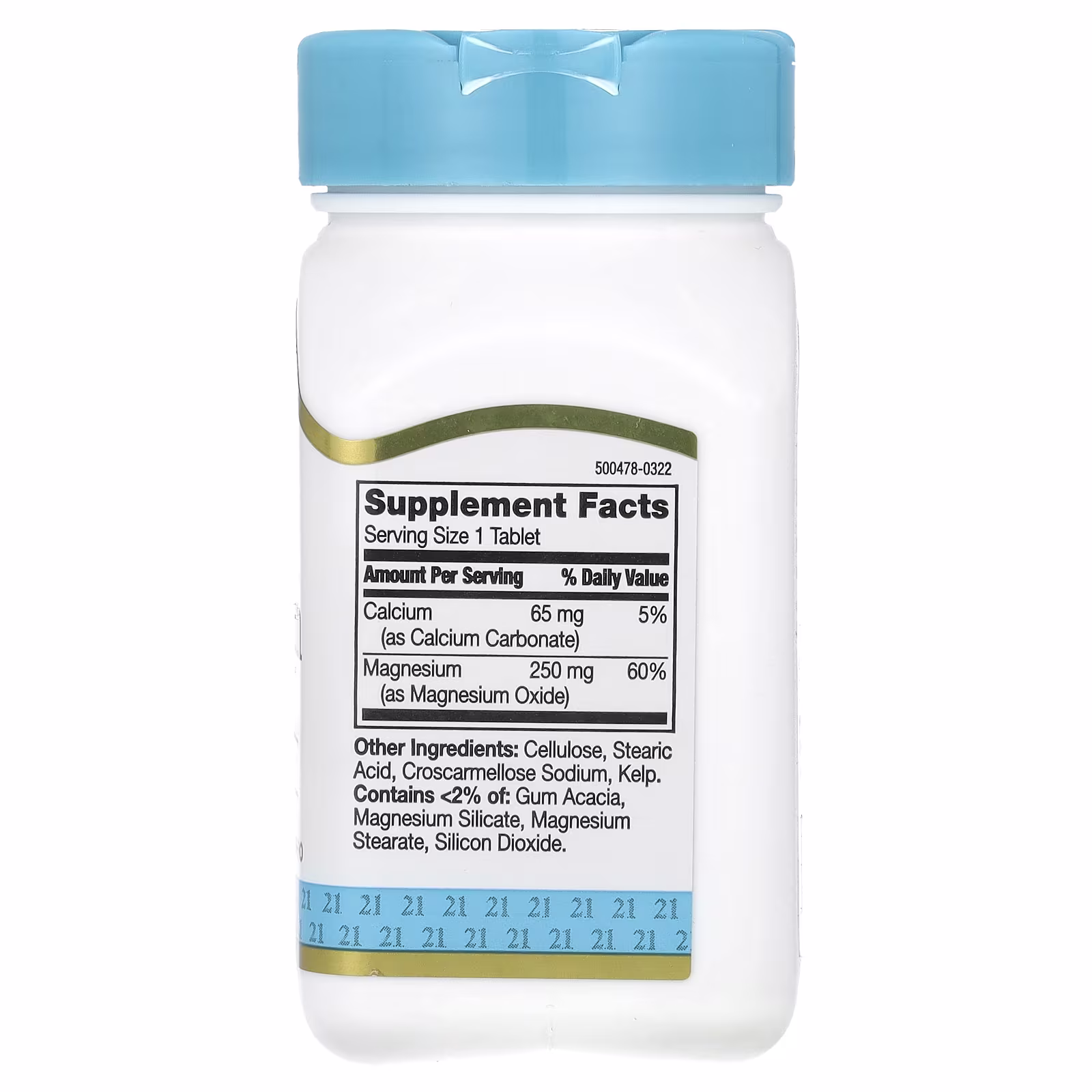 Magnesium, 250 Mg, 110 Tablets