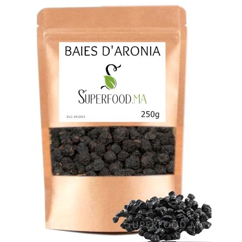 Baies Daronia Séchées - Glycémie, Riche En Vitamine C Et Polyphénols