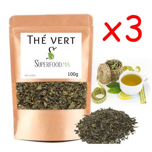 Thé Vert Minceur - Brûle Graisse Naturel - Régime Perte De Poids 