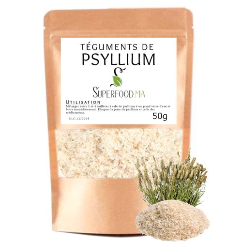 Téguments Psyllium Blond Probiotic Ispaghul, Probiotique Intestins Colon
