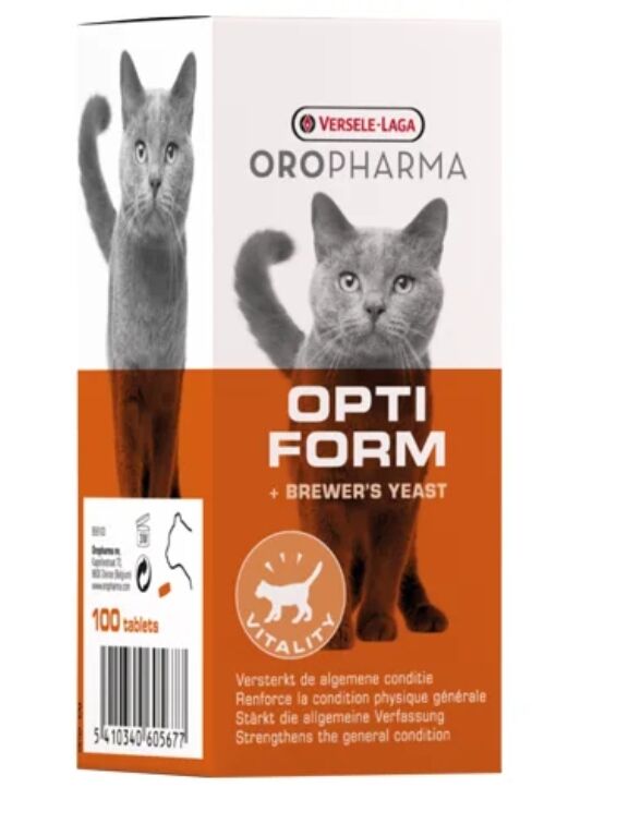 Complément Alimentaire Chat Opti Form (100 Comprimés)