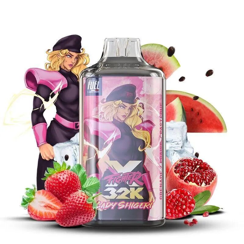 Fighther Fuel Lady Shigeri (strawberry Watermelon Pomegranate) 32k 20mg
