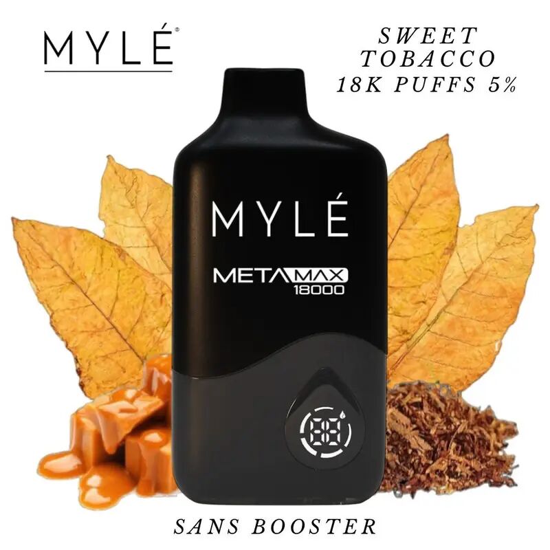 Meta Max Sweet Tobacco 18k Puffs 5%