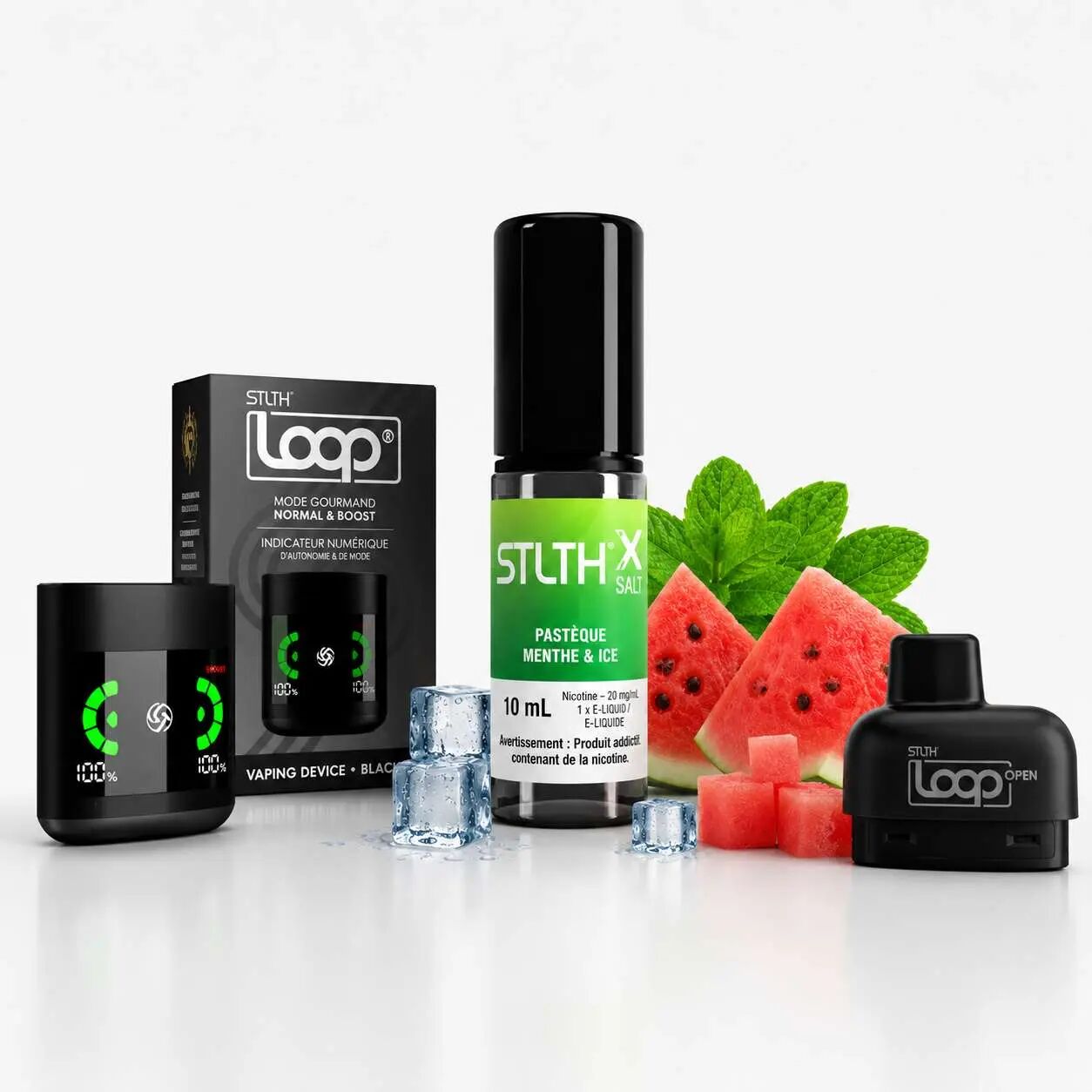 Starter Kit 3 & Lush Ice 10ml 20mg