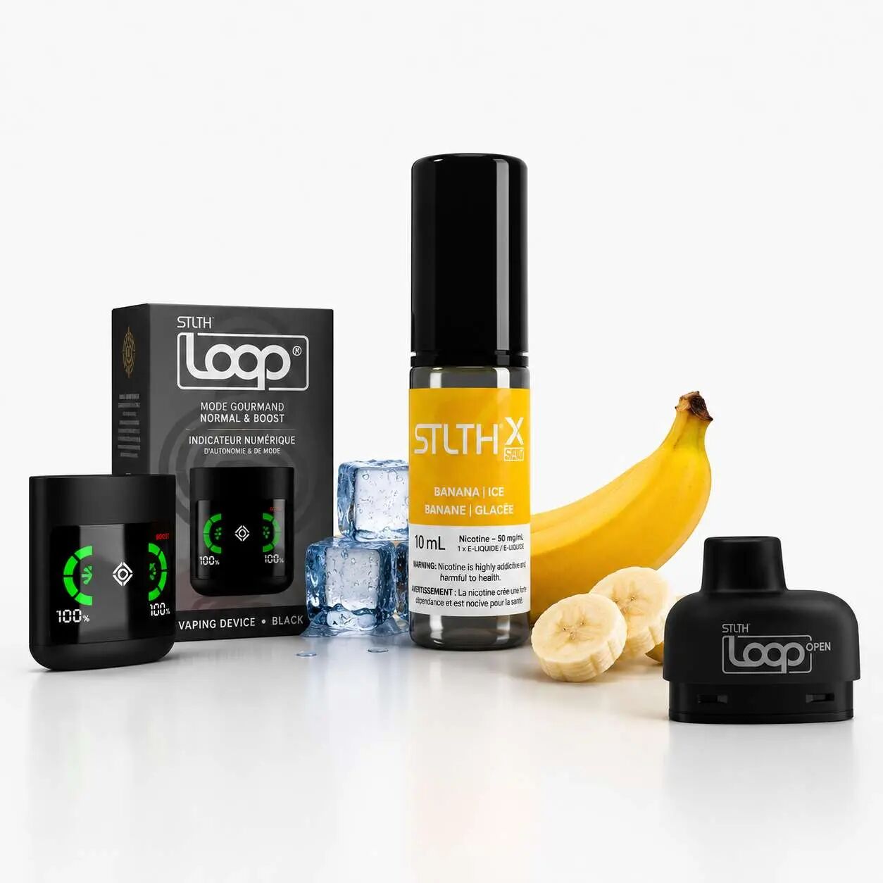 Starter Kit 3 & Banana Ice 10ml 20mg