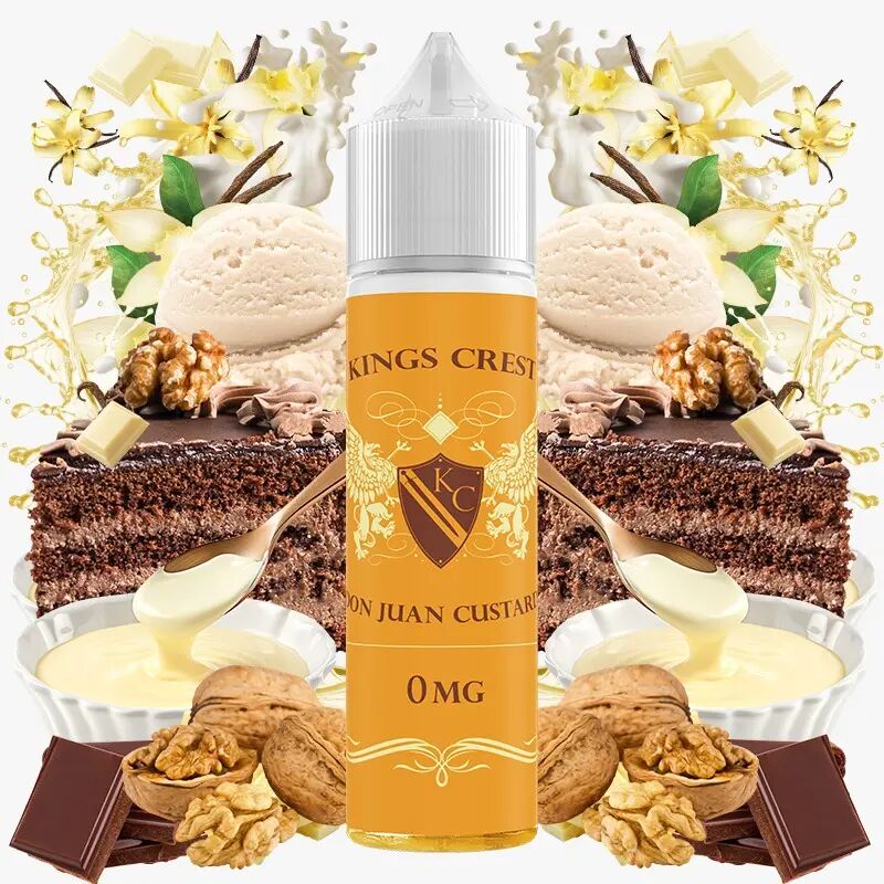 E-liquide Don Juan Custard 0mg