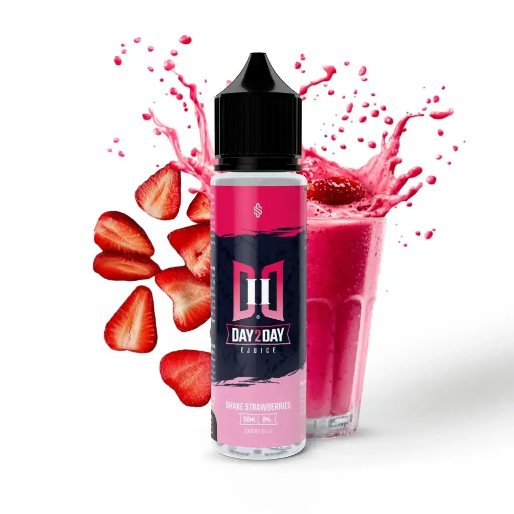 E-liquide Shake Strawberries 0mg