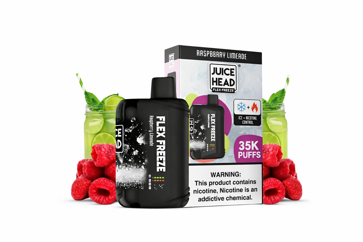 Juice Head Flex Freeze Raspberry Lemeade 35k 5%
