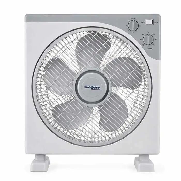 Ventilateur Box Fan 12” – 38w Avec Minuterie thumbnail 1