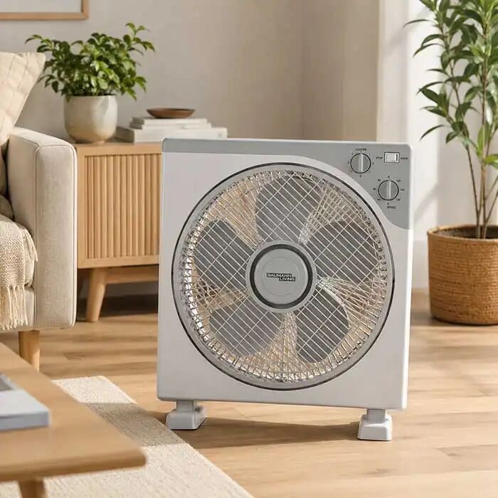 Ventilateur Box Fan 12” – 38w Avec Minuterie thumbnail 2