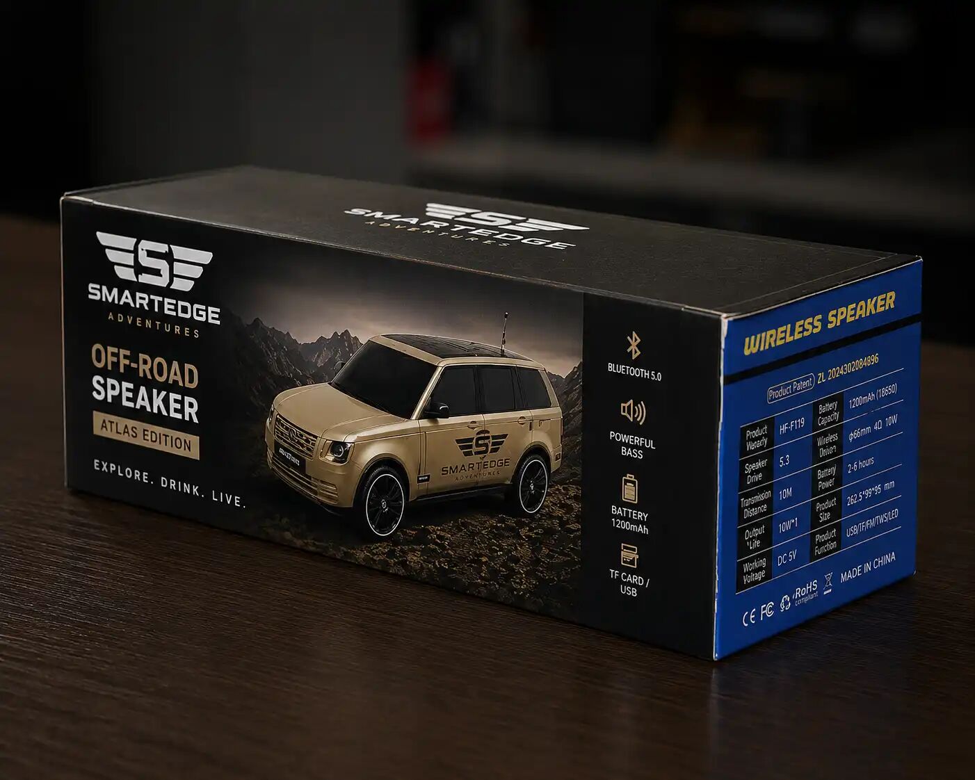 Haut-parleur Bluetooth Suv Atlas Edition – 10w