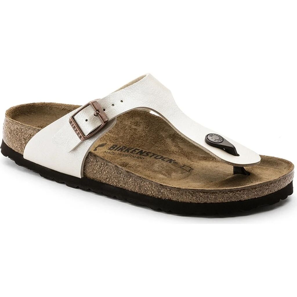 Gizeh Birko-flor Pearl White Narrow