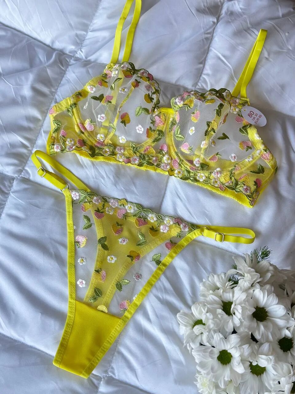 Fleur Dor – Jaune Et Rose Pêche thumbnail 4