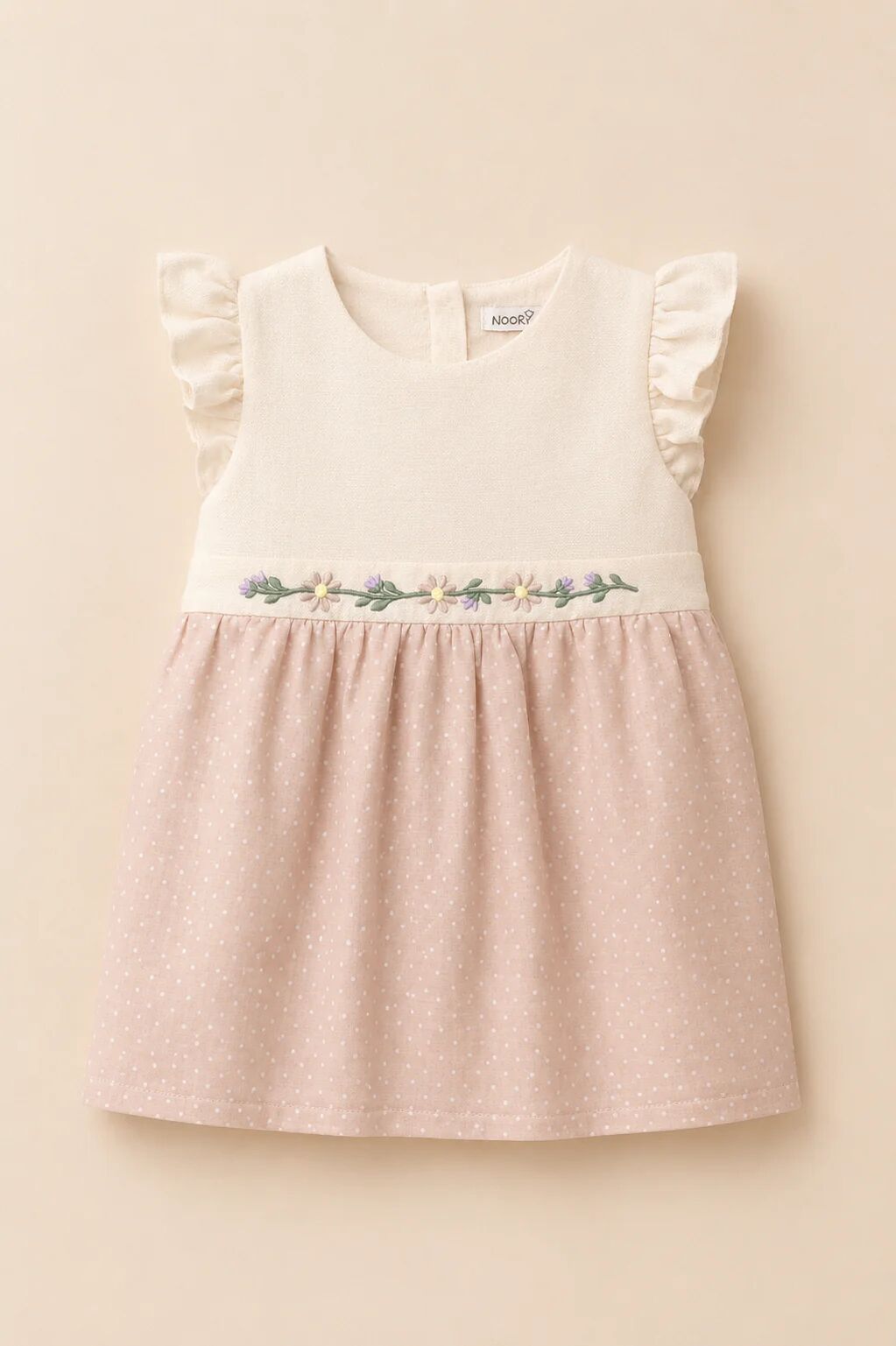 Robe Bébé Élégante Brodée