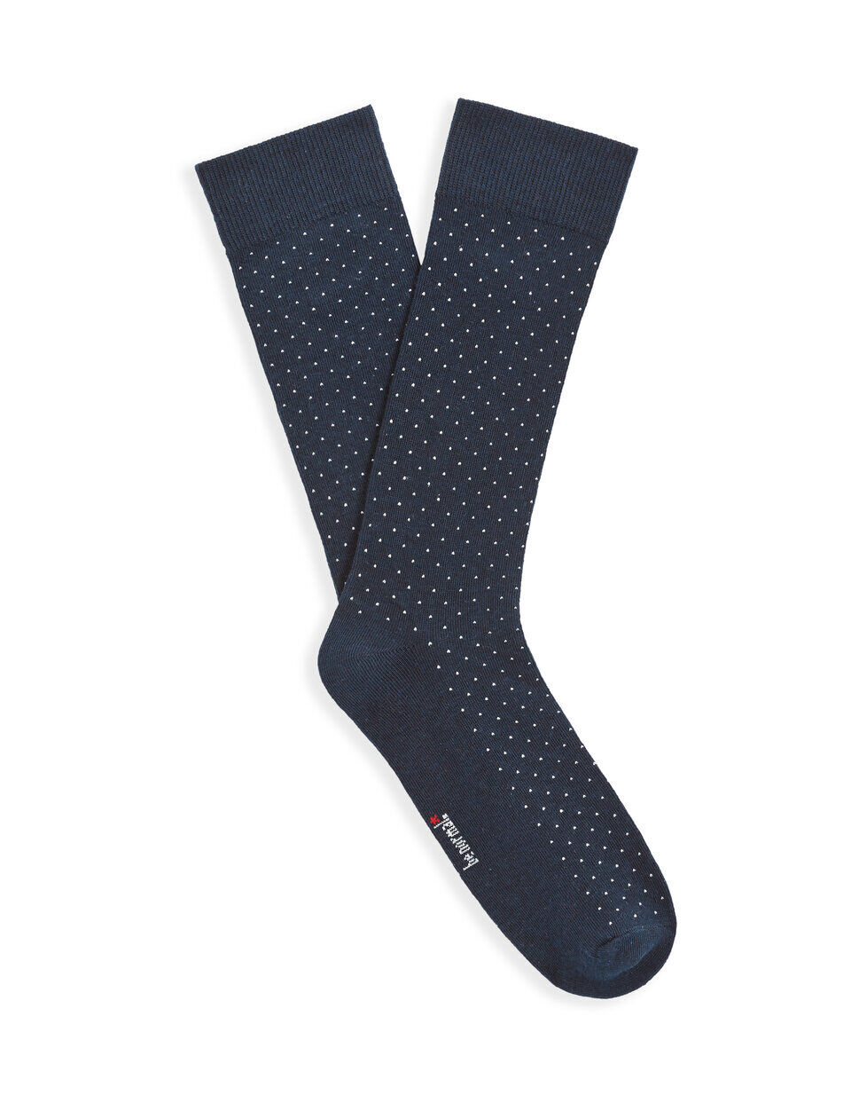 Chaussettes Hautes En Coton Mélangé À Pois
