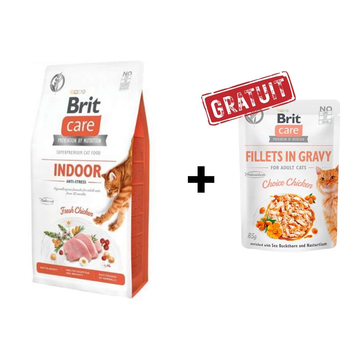 Indoor Anti-stress + Filets De Poulet Gravy