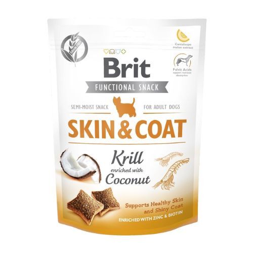 Snack Functional Pour Chien Peau Et Pelage Au Krill