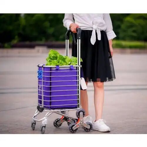 Chariot Pliable En Alliage D'aluminium - 8 Roues