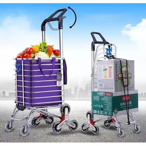 Chariot Pliable En Alliage D'aluminium - 8 Roues