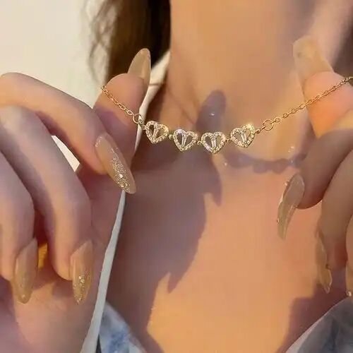 Chaîne De Collier Cœur Magnétique 