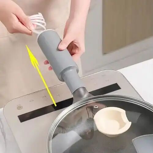 Manchons De Poignée De Poêle Chaude En Silicone Résistant À La Chaleur, Antidérapants Et Lavables Pour Cuisine