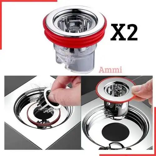 Lot De 2 Joints Anti-reflux Pour Douche
