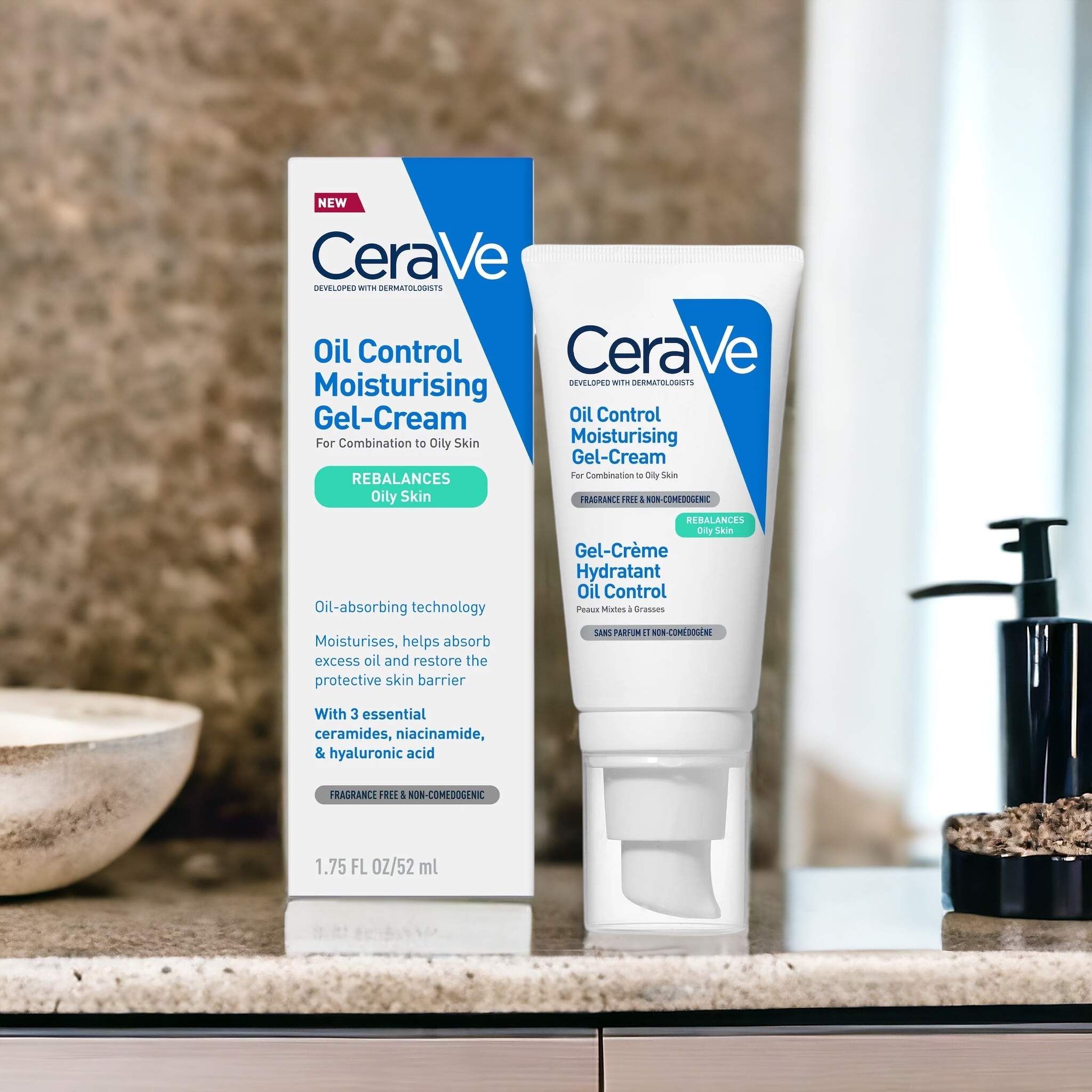 Cerave Gel-crème Hydratant Oil Control 52ml