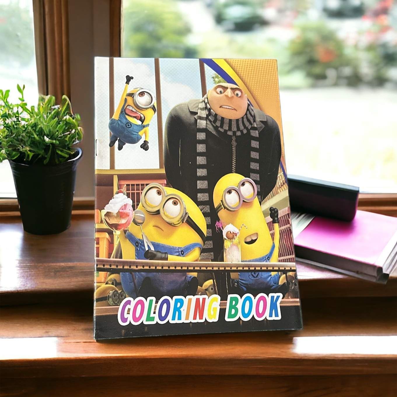 Livre De Coloriage Les Mignons Avec Stickers