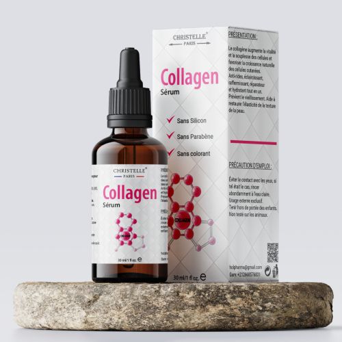 Sérum Collagène Visage Anti-rides Hydratation Intense