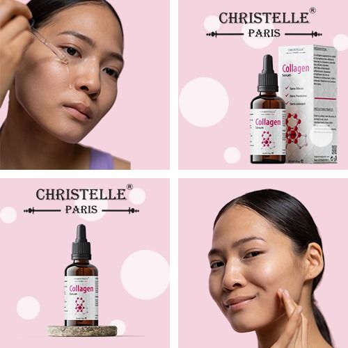Sérum Collagène Visage Anti-rides Hydratation Intense
