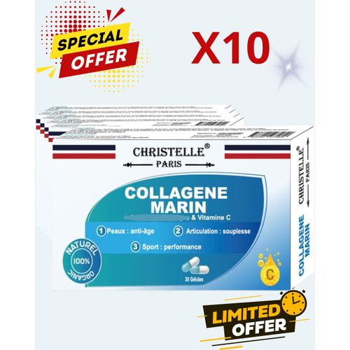 Pack X10 Collagène Marin et Vitamine C