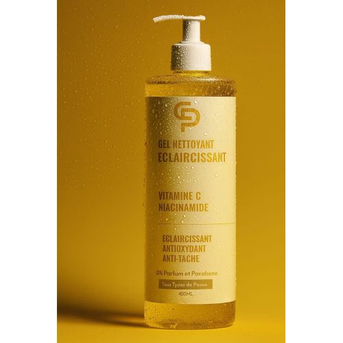 Christelle Paris Lot De 3 : Gel Nettoyant Éclaircissant 400ml, Crème Anti-taches Brunes 50ml Et Écran Protection 50ml