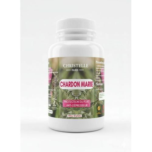 Chardon Marie Complexe Silymarin Soutien Digestif & Détox Du Foie