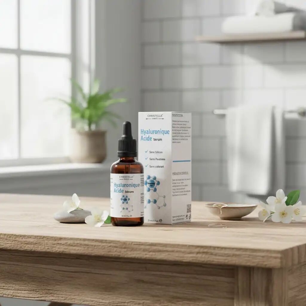 Sérum Visage Stimule L'acide Hyaluronique - Hautement Dosé - Serum Anti-âge - Soin Naturel thumbnail 4