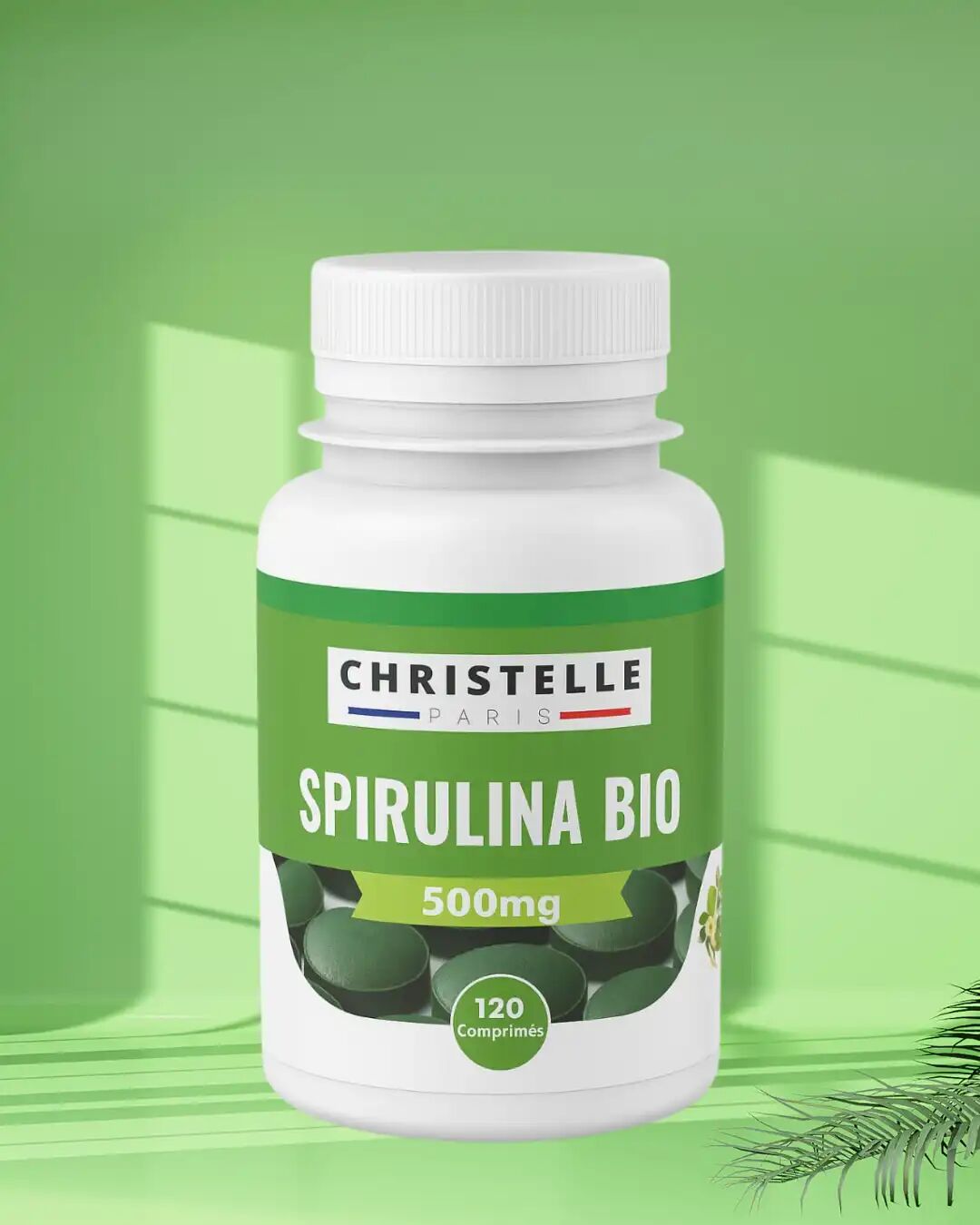 Spiruline Bio 500 mg – Vitalité et Beauté Naturelle
