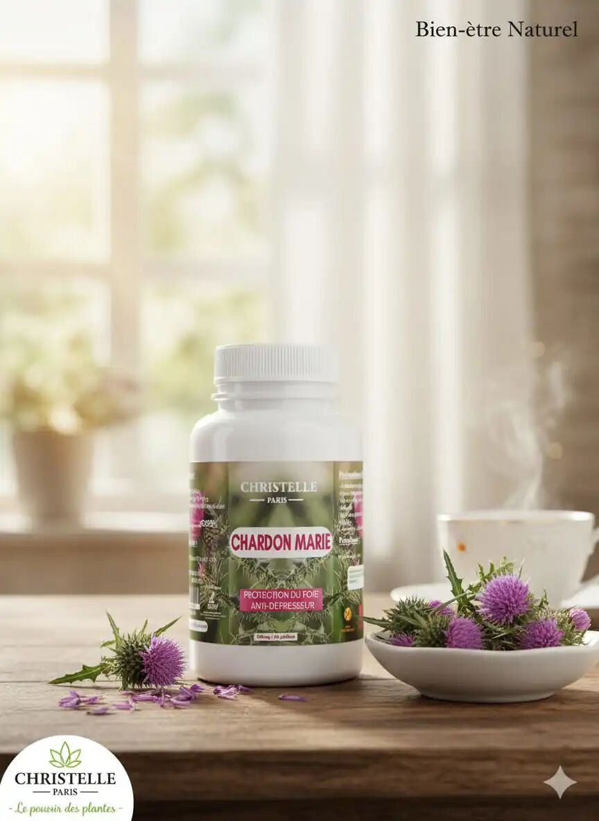 Chardon-marie 350 Mg – Complément Alimentaire Soutien Du Foie