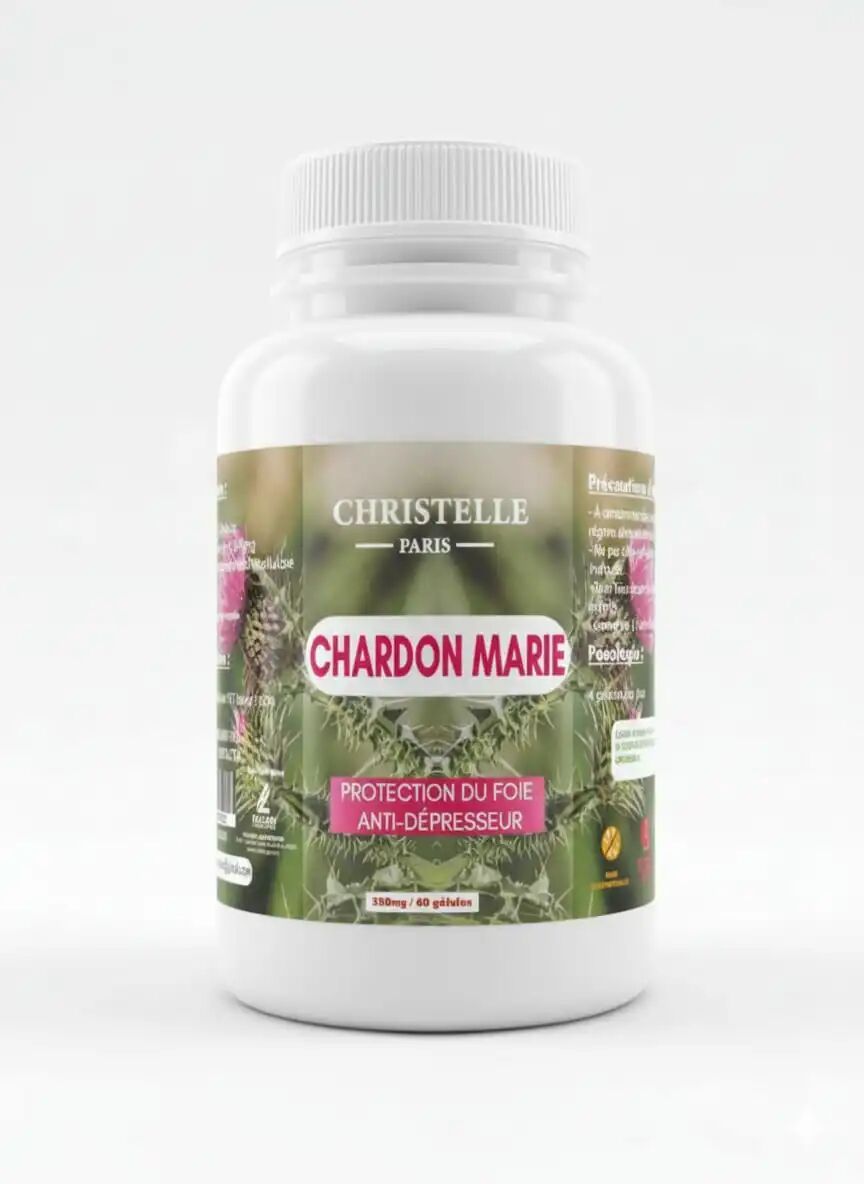 Chardon-marie 350 Mg – Complément Alimentaire Soutien Du Foie