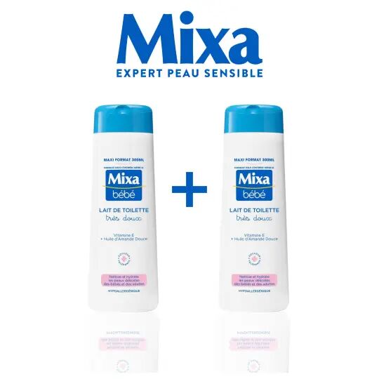 Lot De 2 Mixa Bebe Lait Toilette Fl300