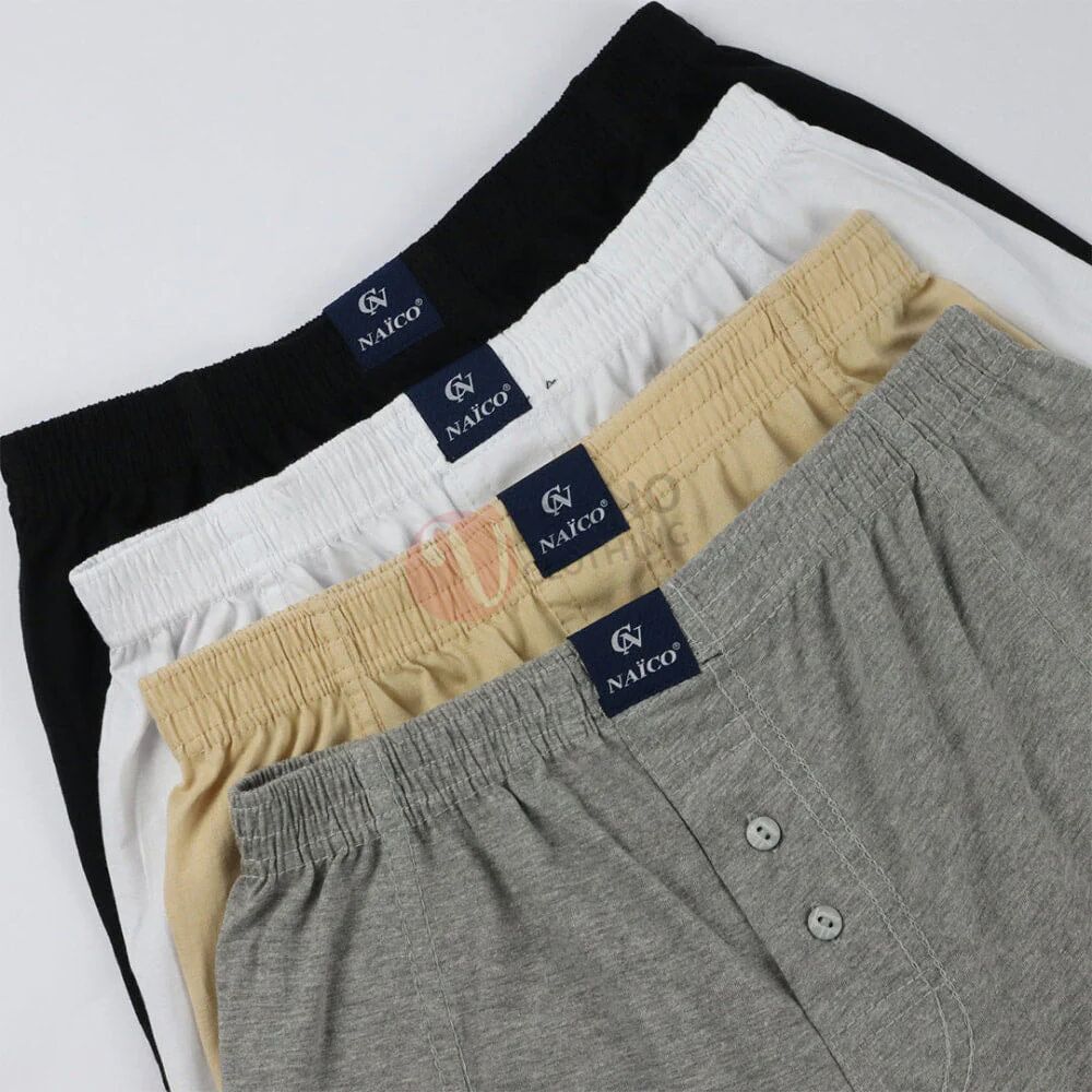 Naïco Lot 3x3 Caleçons-débardeurs 100% Coton thumbnail 4