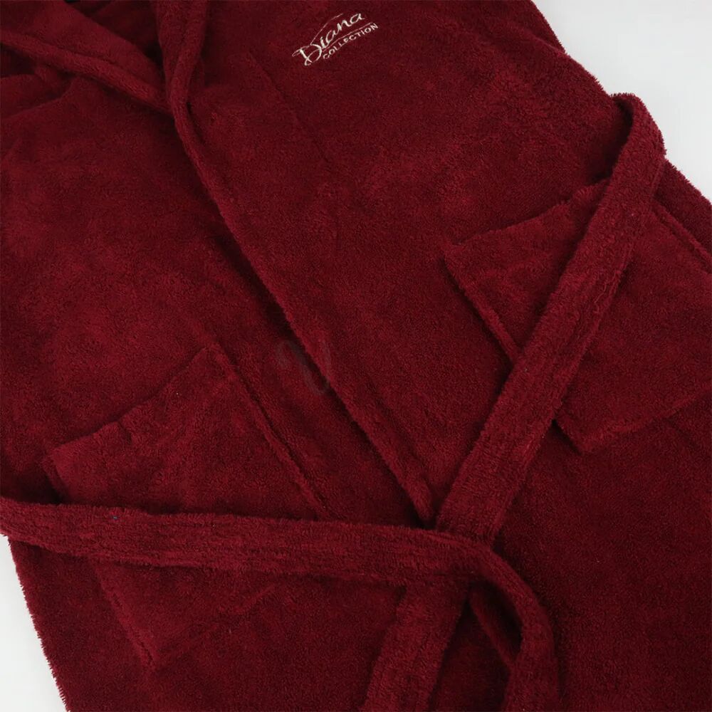 Diana Peignoir Unisexe 100% Coton – Peignoir De Bain Doux Et Absorbant thumbnail 4