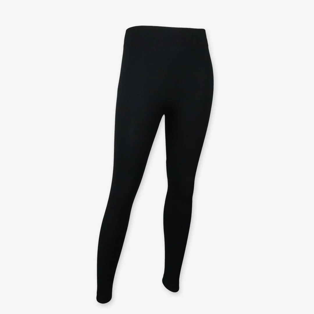  Collant Femme Thermique Noir – Legging Chaud Hiver