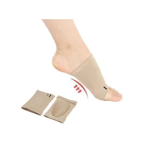Paire De Manchons De Soutien De La Voûte Plantaire Avec Coussin En Gel