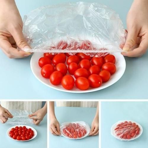 Lot De 100 Sacs Alimentaires Étanches En Plastique thumbnail 3