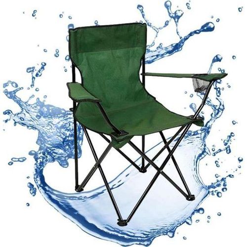 Lot De 2 Chaise De Plage Siège De Camping Fauteuil Munie D'un Porte-gobelet thumbnail 3
