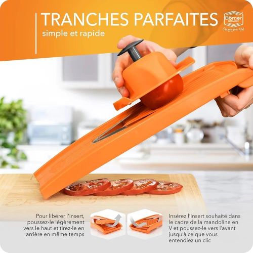 Trancheuse De Cuisine, Trancheuse De Légumes Extra Tranchante thumbnail 3