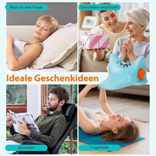 Coussin De Massage Chauffant Pour Le Cou – Relaxation Profonde thumbnail 3